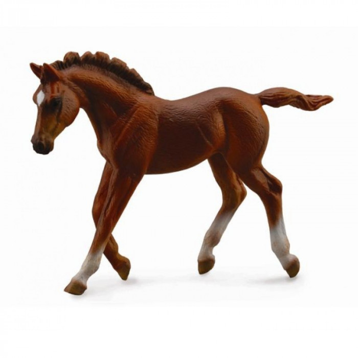 Figurina Manz Thoroughbred Chestnut Collecta, 3 ani+