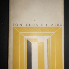 Ion Luca - Teatru