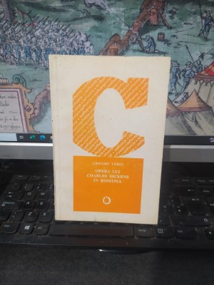 Grigore Vereș, Opera lui Charles Dickens &amp;icirc;n Rom&amp;acirc;nia, editura Minerva, seria Confluențe, București 1982, 070 foto