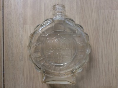 cluj romania cluj napoca sticla veche pentru tuica slibovita slivovitz palinca rachie cognac foto