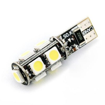Led T10 9 SMD Canbus foto