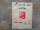 J'aime une brune - Henri Leoni, muzică Henri Christine, Ed. Constantinople