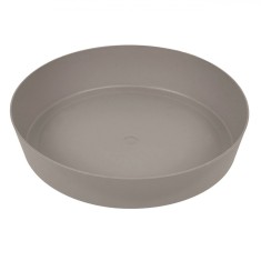 Farfurie Ghiveci Flori, Plastic, Diametru 15.5cm, &Icirc;nălțime 3cm, Culoare Mocca
