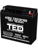 Accu.Pb.12V 18.5Ah TED F3 T3