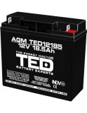 Accu.Pb.12V 18.5Ah TED F3 T3