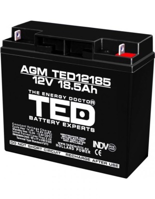 Accu.Pb.12V 18.5Ah TED F3 T3 foto