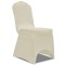 Huse de scaun elastice, 30 buc., crem - 2