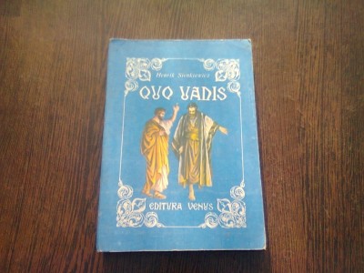 QUO VADIS - HENRIK SIENKIEWICZ foto