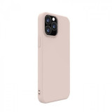 Husa iPhone 13 Pro Lemontti Silicon Soft Slim Pink Sand, Apple