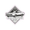 Abtibild &quot;RETRO CAR SERVICE&quot; Cod:TAG 011 / T2 Automotive TrustedCars, Oem