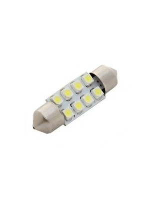 Led auto cu 8 leduri SMD sofit 41 mm foto