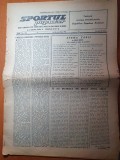 sportul popular 30 decembrie 1954-sportivii romani la campionatele mondiale