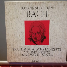 Bach – Integral Brandenburg - 5LP Box (1977/Lingen Koln/RFG) - Vinil/Vinyl/NM+