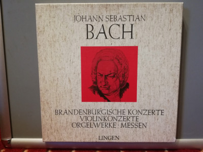 Bach &amp;ndash; Integral Brandenburg - 5LP Box (1977/Lingen Koln/RFG) - Vinil/Vinyl/NM+ foto