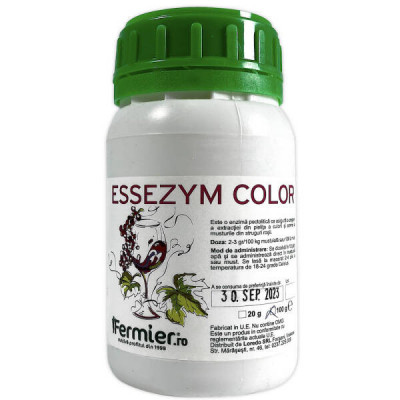 Enzime Essezym Color 100 gr (pentru struguri rosii, enzime extractie culoare) foto
