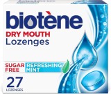 Tablete, Biotene, Dry Mouth, Refreshing Mint, pentru Gura Uscata, cu Xylitol, Hidratant, Fără Zahăr, 27 buc