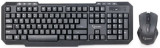 Kit Tastatura si Mouse Wireless Gembird KBS-WM-02 (Negru)