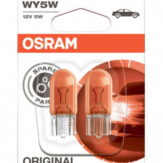 Bec Osram WY5W 12V 5W W2.1X9.5D Set 2 Buc 2827-02B