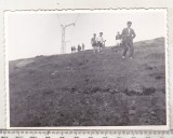 Bnk foto Muntele Mic - Telescaunul - 1974, Alb-Negru, Romania de la 1950, Natura