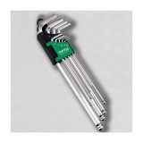 Set chei hexagonale in forma de L lung cu bila T10-T50