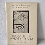 Bibliofilie la pontul Euxin (insemnare Dragos Morarescu)