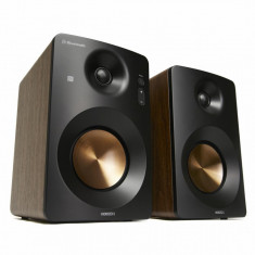 Active hi-fi monitor speakers hav-m1100n / system 2.0 w/ metallic cone / 60w (30w x2) foto