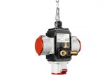 Distribuitor de energie suspendat cu 3 prize trifazice 400V 5 poli 32A IP44 cu conexiune la aer comprimat