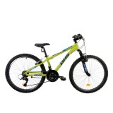 Bicicleta Copii Dhs Terrana 2423 - 24 Inch, Verde Ultimate FactoryBikes