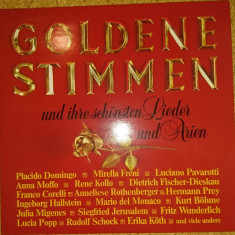 VINIL Various ‎– Goldene Stimmen Und Ihre Schönsten Lieder 3XLP EX