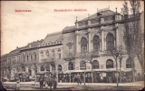 CP593N Debreczen Kereskedelmi akad&eacute;mia, carte poștală, circulată Gherla, Necirculata, Fotografie