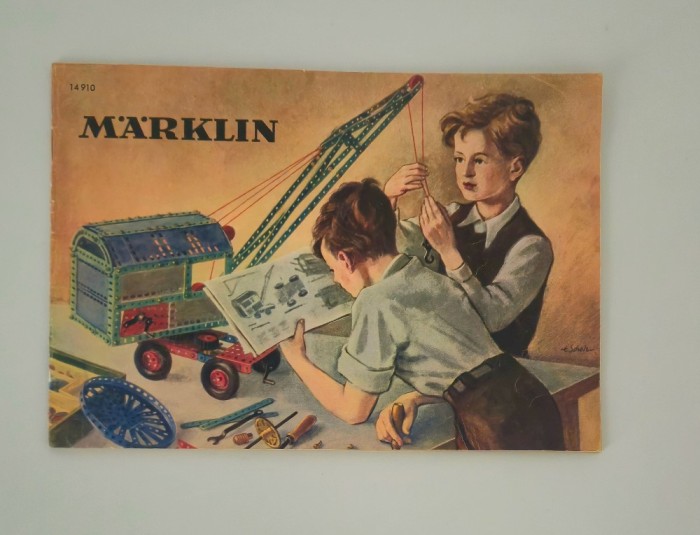 Carte veche Catalog jucarii Marklin