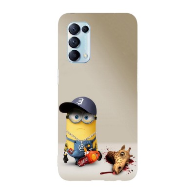 Husa compatibila cu Oppo A76, Viceversa, model Bad guy minion edition, Silicon, TPU foto