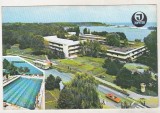 Bnk cp Jupiter - Hotel Cozia - carte postala QSL circulata, Printata, Constanta