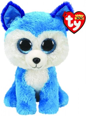 PLUS TY 24CM CATEL HUSKY ALBASTRU SuperHeroes ToysZone foto