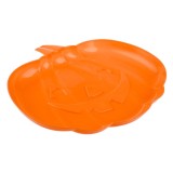 Platou Plastic Halloween, Dovleac, Portocaliu, 30x27x3cm