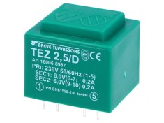 Transformator &Icirc;ncapsulat 2,5VA 230V 6V 208mA