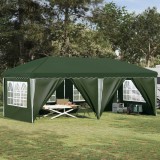 vidaXL Cort de Petrecere Pop-up 575 x 288 x 245 cm Verde 42019805