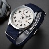 Ceas barbatesc CURREN 8268 Canvas Blue&amp;White