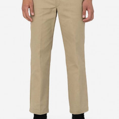 Dickies pantaloni Work Pant Rec bărbați, culoarea bej, drept DK0A4XK9KHK-brown