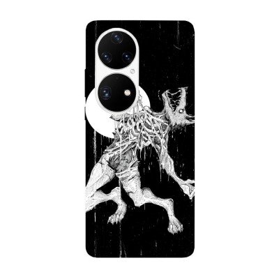 Husa compatibila cu Huawei Nova 9 model Zombie wolf, Silicon, TPU, Viceversa foto
