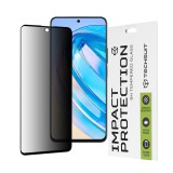 Folie sticla Honor X8a Techsuit 111D Privacy Full&Atilde;&sbquo;&Acirc;&nbsp;Glue, negru