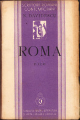 HST C1882 Roma Poem 1936 Davidescu foto