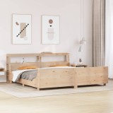 Cumpara ieftin Cadru de pat fără saltea, 180x200 cm, lemn masiv pin