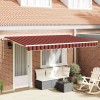VidaXL Cortina Retractabilă Multicolour 350 x 200 cm 3329665