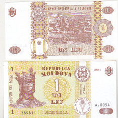 bnk bn Moldova 1 leu 1994 unc