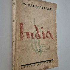 Carte veche Mircea Eliade India Editia l