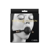 Calus Cu Bila Silicon Fetish &amp;amp; Fashion Carol, Negru