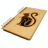 Carnet A6 - Lined - Black Cat | KOMONI Amsterdam