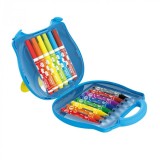 Cumpara ieftin Set gentuta cu accesorii pentru colorat,16 piese,+3 ani