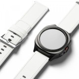 Curea Ringke One Basic Bold pentru Fossil Watch / Mobvoi Watch / Suunto Watch Series, 24mm, Alba